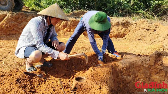 Hiện công tác khai quật đang được tiến hành, dự kiến kéo dài trong khoảng 40 ngày.