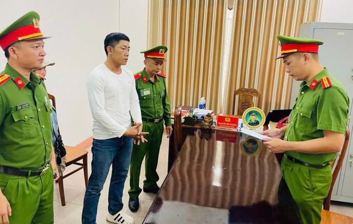 Đối tượng Ngô Viết Hiếu. Ảnh: Công an TP Đà Nẵng