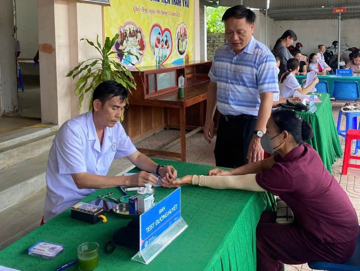 Khám sức khỏe tại cơ sở giúp người dân tiết kiệm thời gian, chi phí đi lại và phát hiện bệnh sớm.