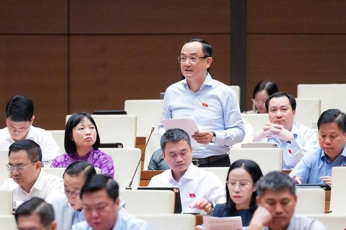 ĐBQH Nguyễn Ngọc Sơn - TP Hải Phòng. Ảnh: Media Quốc hội