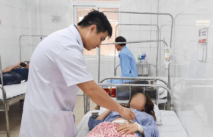 Hiện tại sức khỏe bệnh nhân cơ bản ổn định. Ảnh: Nhật Thắng.