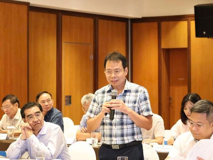 Các đại biểu tham luận, phát biểu ý kiến tại hội thảo.  Ảnh: Thùy Linh
