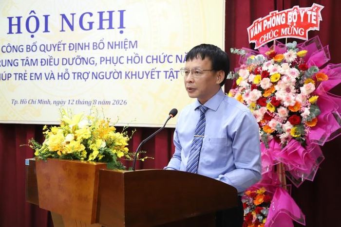 TS Nguyễn Ngọc Toản -  Giám đốc Trung tâm Điều dưỡng - Phục hồi chức năng, Trợ giúp trẻ em và Hỗ trợ người khuyết tật. Ảnh: P.Thương.