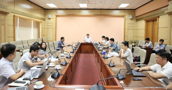 Quang cảnh cuộc họp.  Ảnh: Trần Minh