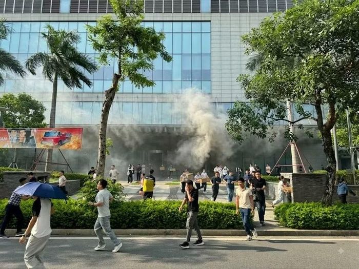 Lực lượng chữa cháy cơ sở tổ chức thoát nạn, di chuyển tài sản khi có cháy xảy ra