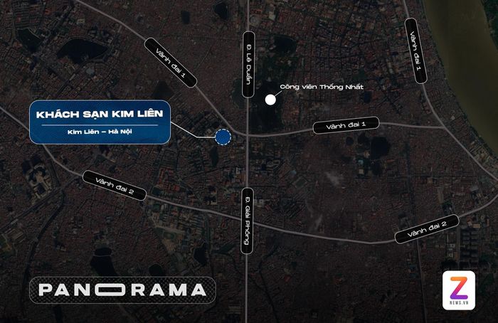 Dự án được quy hoạch với diện tích đất 34.936 m2, tọa lạc tại khu đất số 5-7 Đào Duy Anh (phường Kim Liên, Hà Nội). Đây là nơi khách sạn Kim Liên (thuộc sở hữu của Công ty Cổ phần du lịch Kim Liên) đã hoạt động hơn 60 năm.