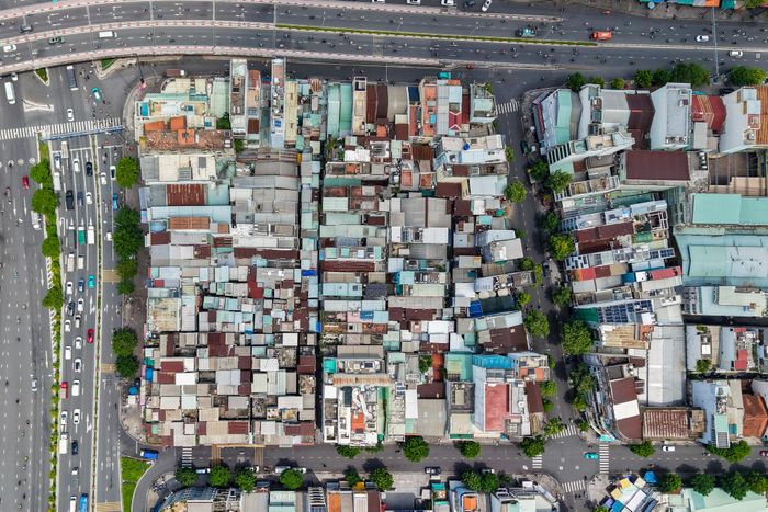  Khu Chợ Gà - Gạo (phường Bến Thành) nằm trong khu vực giới hạn bởi các tuyến đường Nguyễn Thái Học, Võ Văn Kiệt, Yersin và hẻm 3 Yersin. Ảnh: Quỳnh Danh. 