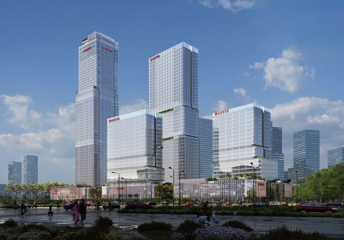  Phối cảnh dự án Lotte Eco Smart City Thu Thiem. Ảnh: PDR. 