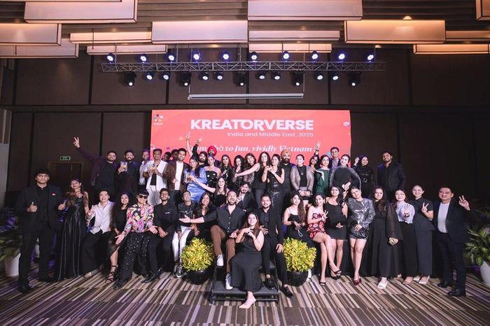 Các nhà sáng tạo nội dung (Kreator) hội tụ tại Đà Nẵng trong khuôn khổ sự kiện “Klook’s Kreatorverse India & Middle East 2025”