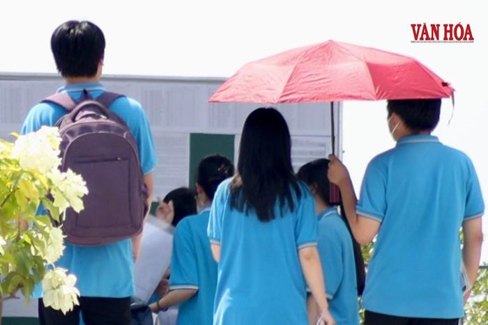 Các thí sinh giữ nguyên số báo danh và dữ liệu phòng thi như kỳ thi trước đó