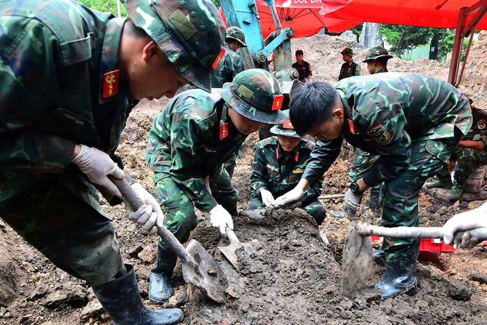 Lực lượng làm nhiệm vụ đã phát hiện, quy tập 311 bộ hài cốt liệt sĩ, trong đó 179 bộ có di vật tại Công viên Lê Thị Riêng