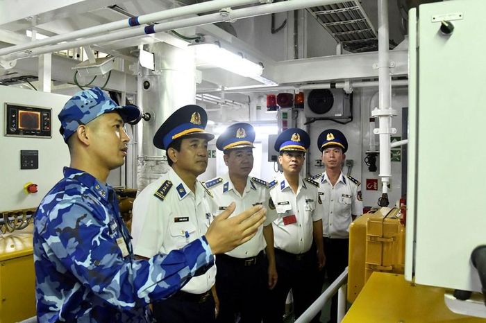 Hội thi là dịp để Bộ Tư lệnh Vùng Cảnh sát biển 2 đánh giá chất lượng công tác quản lý, huấn luyện...