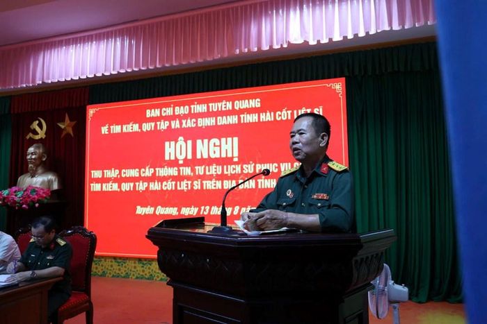 Các cựu chiến binh - những nhân chứng lịch sử cung cấp thông tin, tư liệu phục vụ công tác tìm kiếm, quy tập hài cốt liệt sĩ