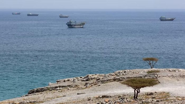 Quang cảnh eo biển Hormuz ngày 20/6/2026. (Ảnh: THX/TTXVN phát)