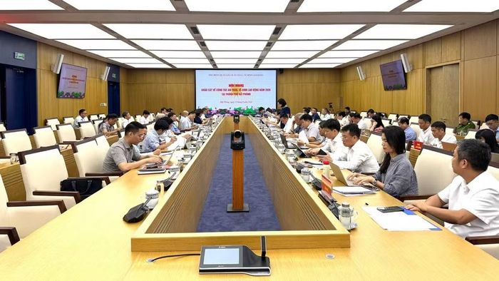 Hội nghị khảo sát công tác an toàn, vệ sinh lao động năm 2026 tại Hải Phòng. (Ảnh: HOÀI THU)