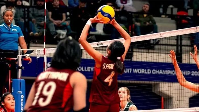U17 nữ Thái Lan tạo bất ngờ lớn tại Giải vô địch bóng chuyền nữ U17 thế giới 2026. (Ảnh: Hiệp hội Bóng chuyền Thái Lan)