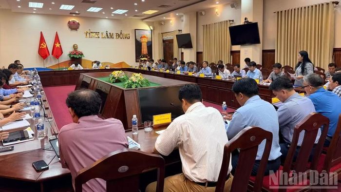 Các địa phương phát biểu. (Ảnh: THANH HẢI)