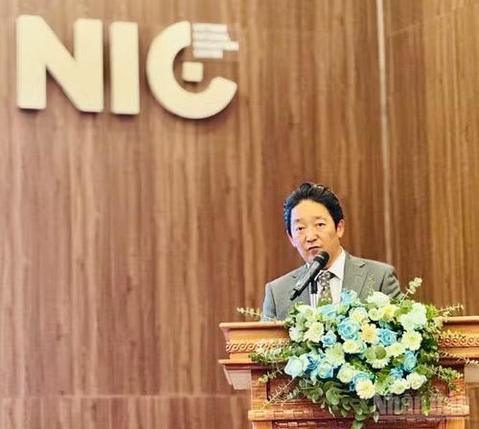 Ngài Ishikawa Isamu, Phó Đại sứ Nhật Bản tại Việt Nam. (Ảnh: HNV)