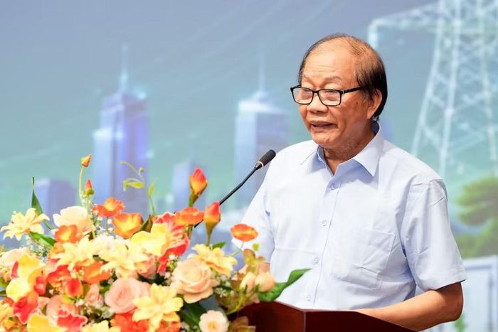 Ông Hoàng Quang Phòng, Phó Chủ tịch Liên đoàn Thương mại và Công nghiệp Việt Nam (VCCI) phát biểu tại diễn đàn. (Ảnh: NGUYỄN HÙNG)