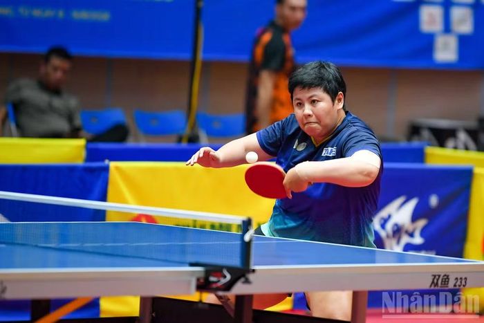 Mai Hoàng Mỹ Trang thể hiện đẳng cấp để mang về chức vô địch cho Thành phố Hồ Chí Minh. (Ảnh: THẾ ĐẠI)