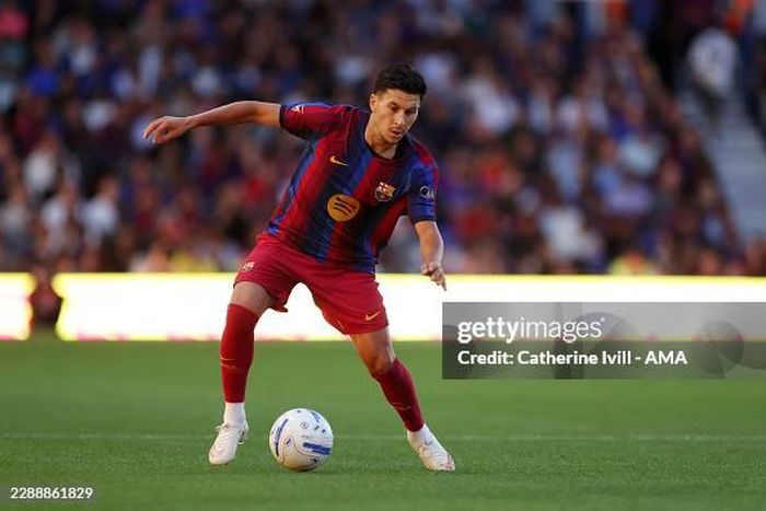  Barcelona xác nhận tiền đạo trẻ Roony Bardghji bị đứt dây chằng ở đầu gối. Ảnh: Getty