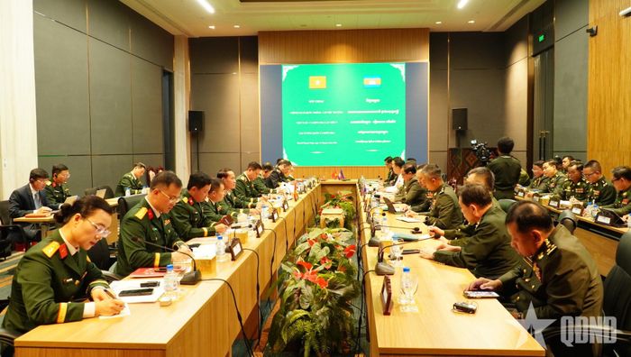 Quang cảnh đối thoại.