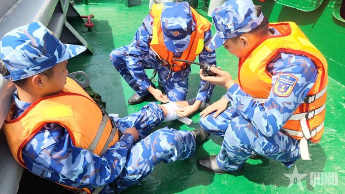  Nội dung thi thực hành xử lý tình huống chấn thương. 