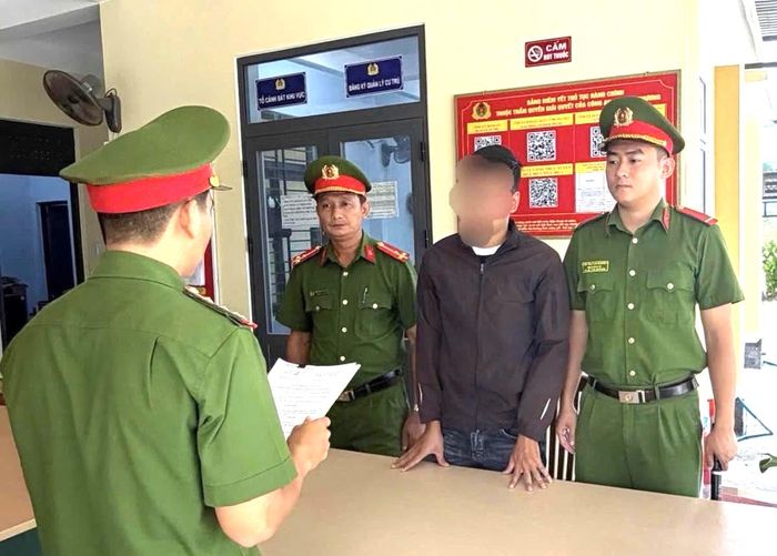 Cơ quan CSĐT Công an tỉnh Quảng Ngãi bắt tạm giam đối tượng Tiến.