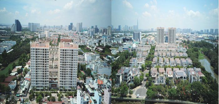 Khu phức hợp Thương mại dịch vụ và nhà ở tại số 16/9 Bùi Văn Ba, phường Tân Thuận được xem xét cấp sổ hồng. Ảnh: TH