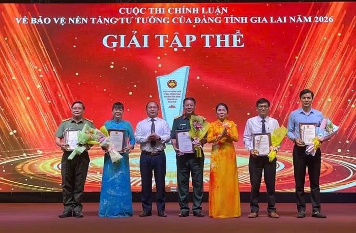 5 đơn vị nhận giải tập thể xuất sắc.