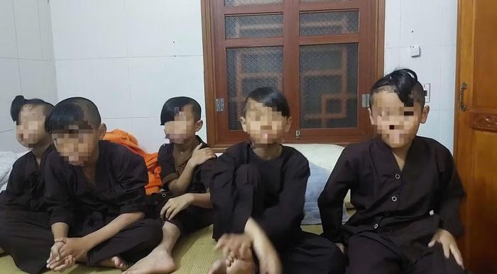 Sau sự việc xảy ra ở chùa Bầu, các trẻ được đưa đến Trung tâm Bảo trợ xã hội Vĩnh Phúc.