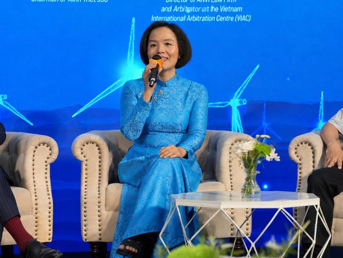 Bà Vũ Yến Hằng, Chủ tịch Minh Triết Capital JSC.