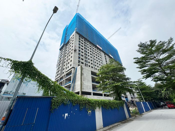 Nhà ở xã hội thuộc dự án. Ảnh: D.Anh