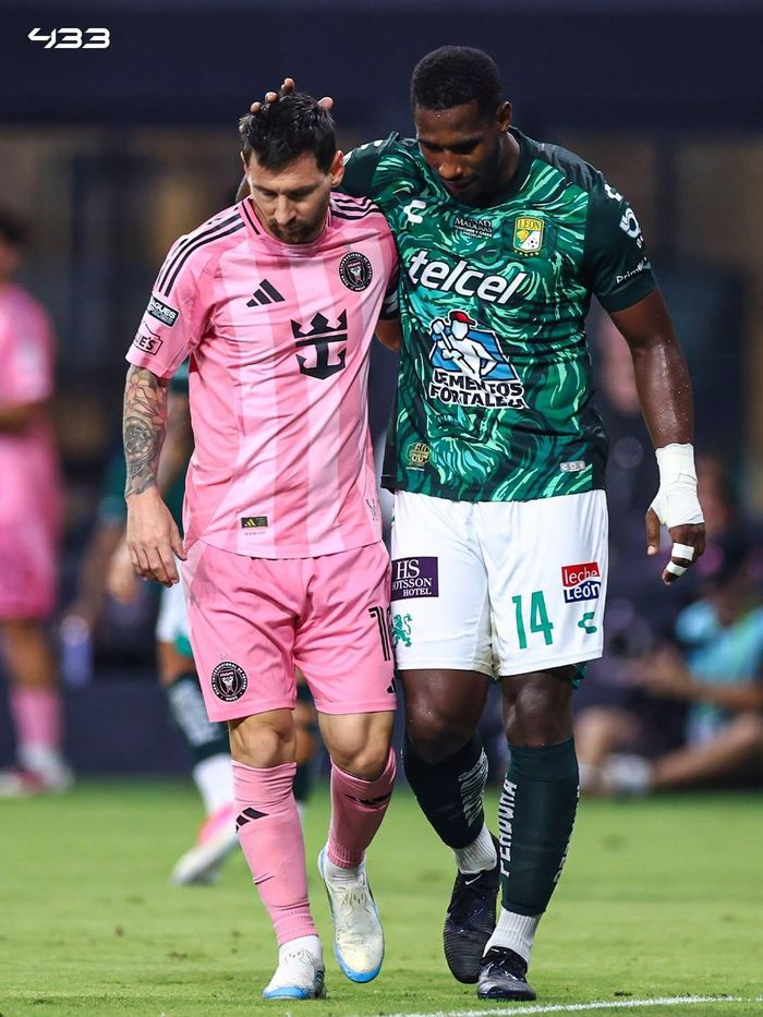 Messi thi đấu nỗ lực nhưng không thể giúp Inter Miami hưởng niềm vui - Ảnh: 433