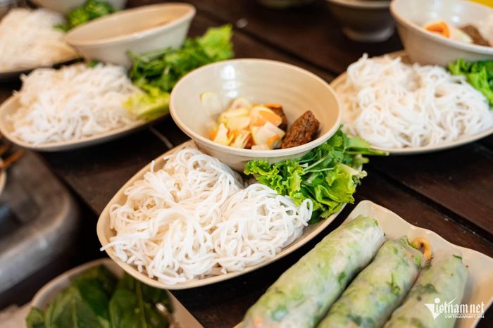 Ẩm thực chay ở Hà Nội ngày càng phong phú, hấp dẫn. Ảnh: Nguyễn Huy