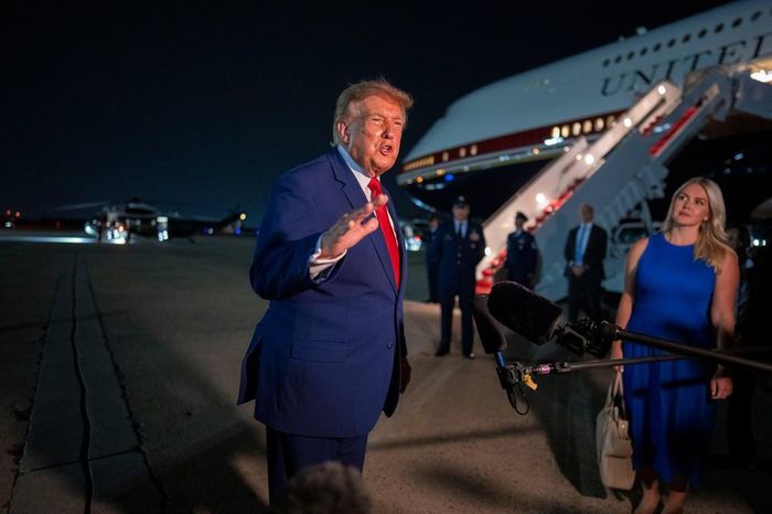 Tổng thống Mỹ Donald Trump. Ảnh: NYT