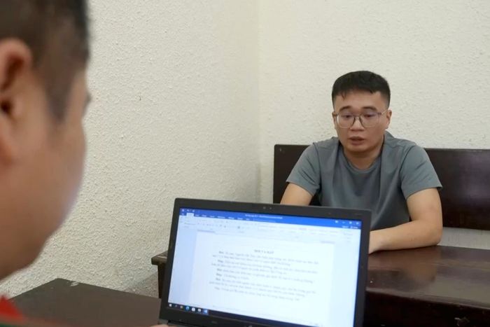 Bị can Nguyễn Hà Duy. Ảnh: VTV