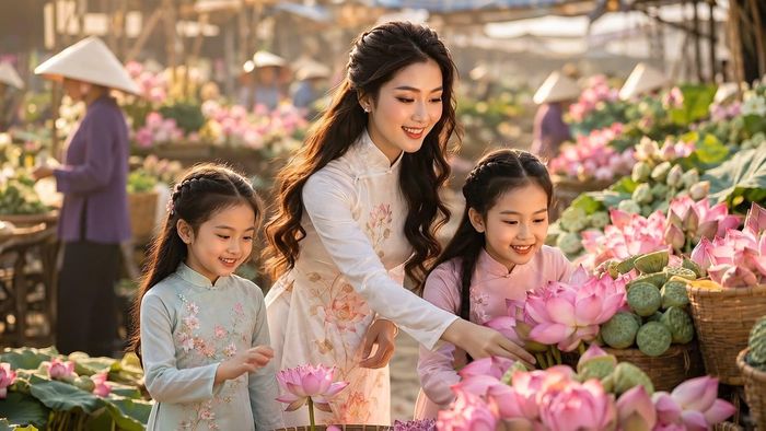 Hoa sen là loài hoa chủ đạo trong MV.
