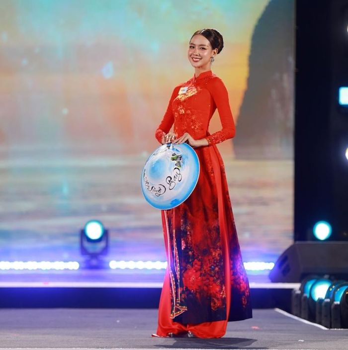  Hoa hậu Lê Nguyễn Bảo Ngọc, đại diện chủ nhà Việt Nam tranh tài tại Miss World 2026. Ảnh: QMG