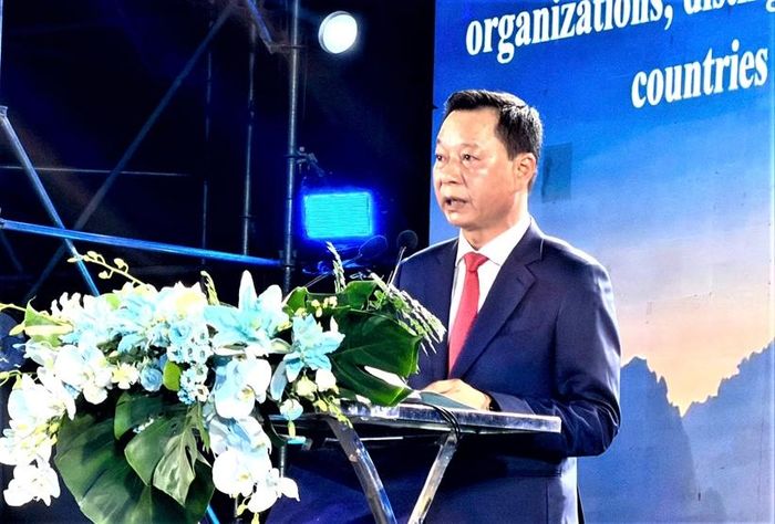  Phó chủ tịch UBND tỉnh Quảng Ninh Lê Văn Ánh, phát biểu chào mừng chương trình.
