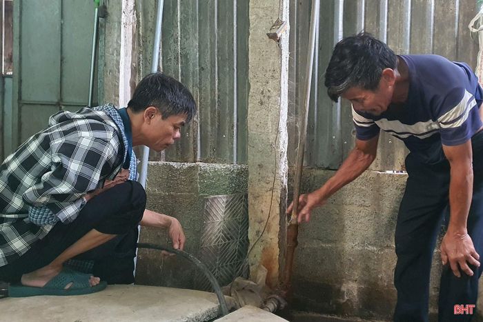 Với hơn 400 hộ dân thôn Nam Sơn, có được nguồn nước sạch, an toàn từ lâu đã là mong mỏi thiết thực trong cuộc sống.