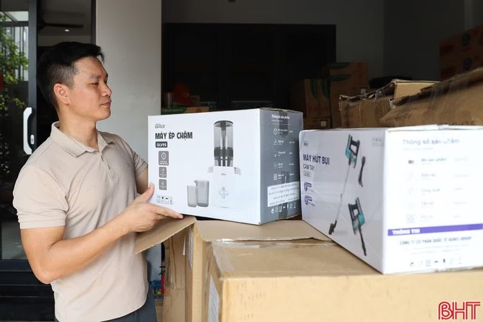 Công ty TNHH Thương mại và Dịch vụ Tân Thiên Lộc (phường Trần Phú) chuyên phân phối thiết bị nhà bếp và đồ gia dụng thông minh.