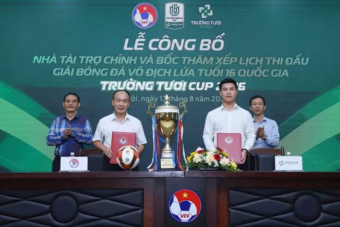 Vòng loại Giải Bóng đá Vô địch lứa tuổi 16 Quốc gia - Trường Tươi Cup 2026 sẽ diễn ra từ ngày 22/8 đến ngày 29/11/2026. (Ảnh: VFF)