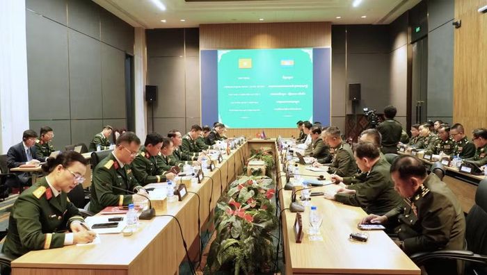 Quang cảnh đối thoại. (Ảnh: BQP)