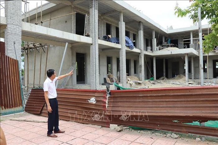 Việc bổ sung phòng học giúp nhà trường giảm bớt áp lực về sĩ số và không gian sinh hoạt trước thềm năm học mới.