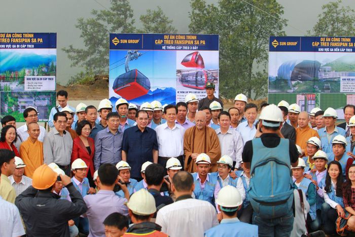 Đặt viên đá đầu tiên cho một miền tâm linh.
