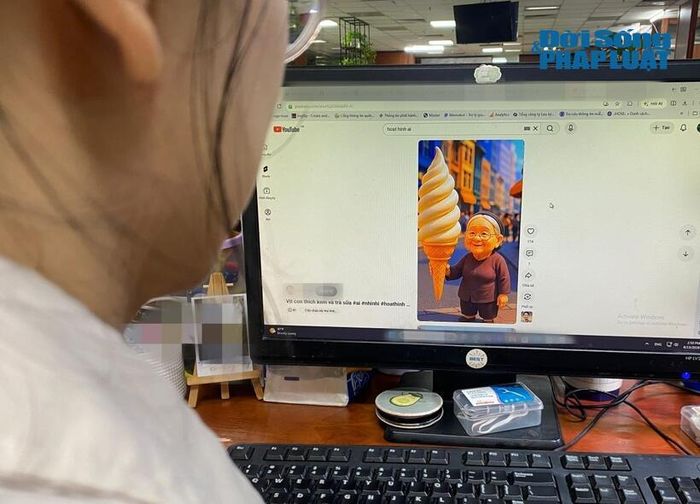Một bộ phận người trẻ như đang “mắc kẹt” trong thế giới ảo, với những nội dung phim ngắn, thuật toán, AI gây lãng phí thời gian, cảm xúc. Ảnh minh họa