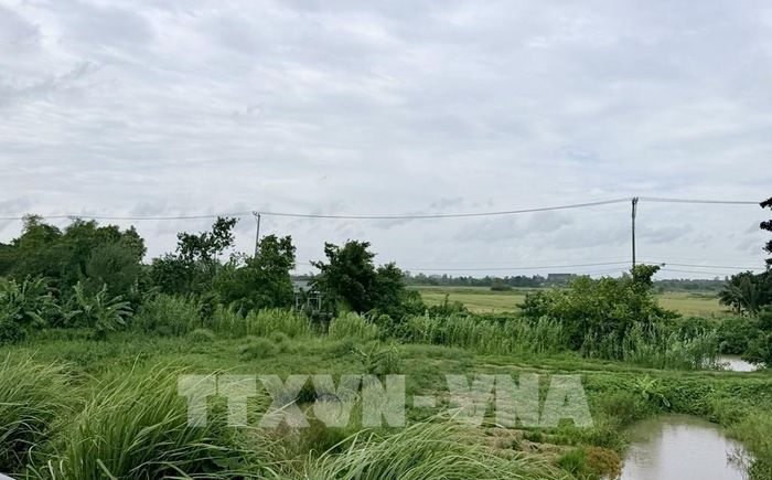 UBND tỉnh An Giang yêu cầu tháo gỡ vướng mắc, đẩy nhanh giải phóng mặt bằng để sớm triển khai đồng bộ Khu công nghiệp Vàm Cống. Ảnh: Thanh Sang - TTXVN