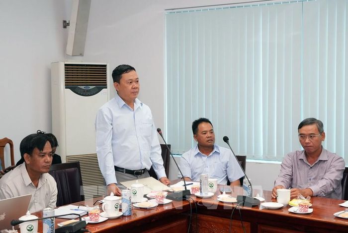 Đại diện Hợp tác xã phát biểu tại hội nghị. Ảnh: Phạm Minh Tuấn - TTXVN