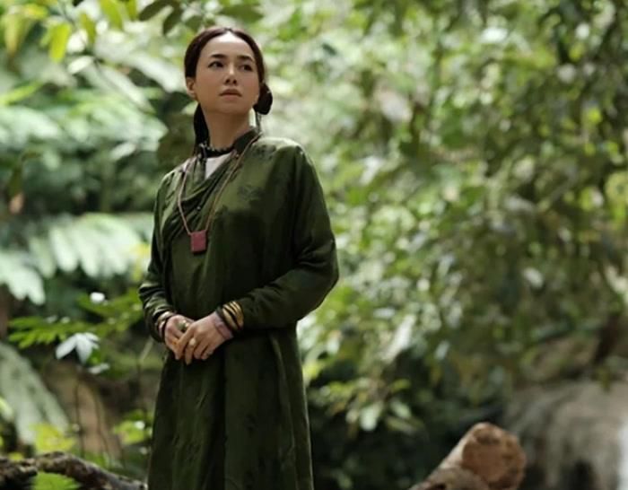 Đinh Ngọc Diệp đảm nhận vai Mợ Hai (Hai Mẫn) trong Thám Tử Kiên: Kỳ Án Không Đầu. Ảnh: NSX